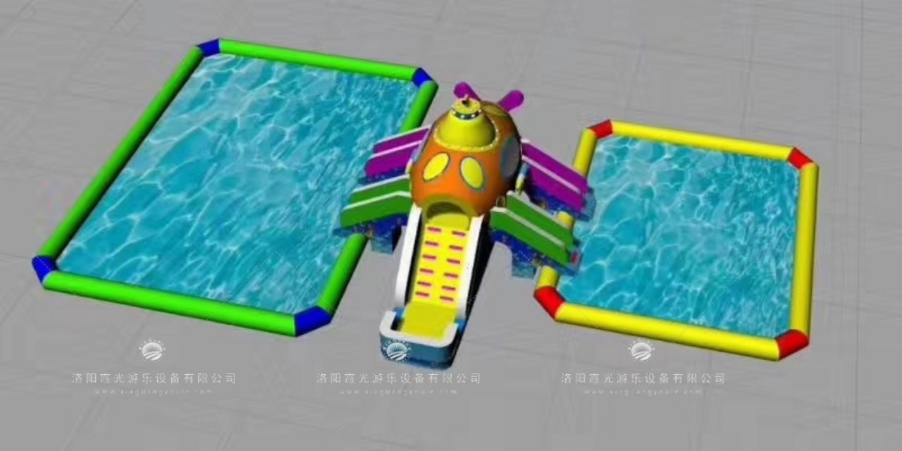 海南深海潜艇儿童乐园充气游泳池