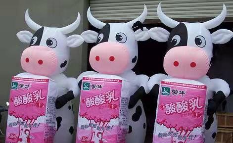 海南牛奶包装广告气模